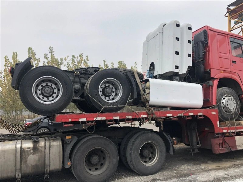 Hot Sales HOWO Used CNG Truck 420HP CNG Trailer Head 10 Tyres CNG Tractor Head 6X4 Truck for Uzbekistan Market