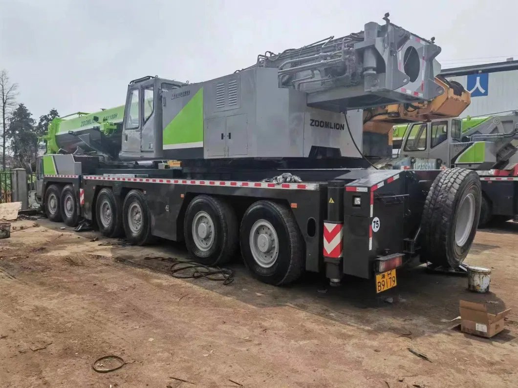 2010 Renovated Condition Zoomlion 180ton Mobile Crane Hydraulic Truck Crane All Terrain Hydraulic Mobile Crane Superlifte Crane
