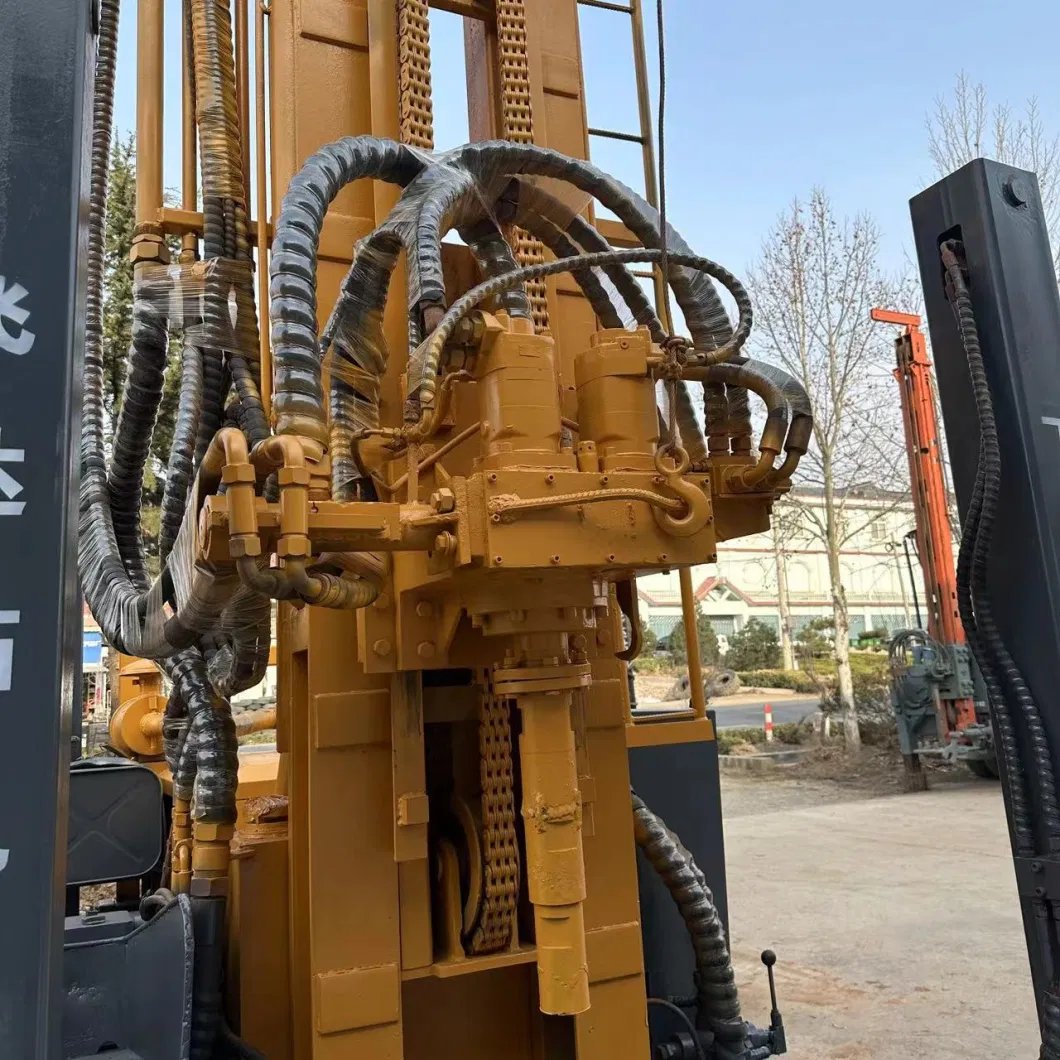 2023 Truck Mounted Water Well Borehole Drilling Rig with Lowest Price Fy350 Secondhand Machinery