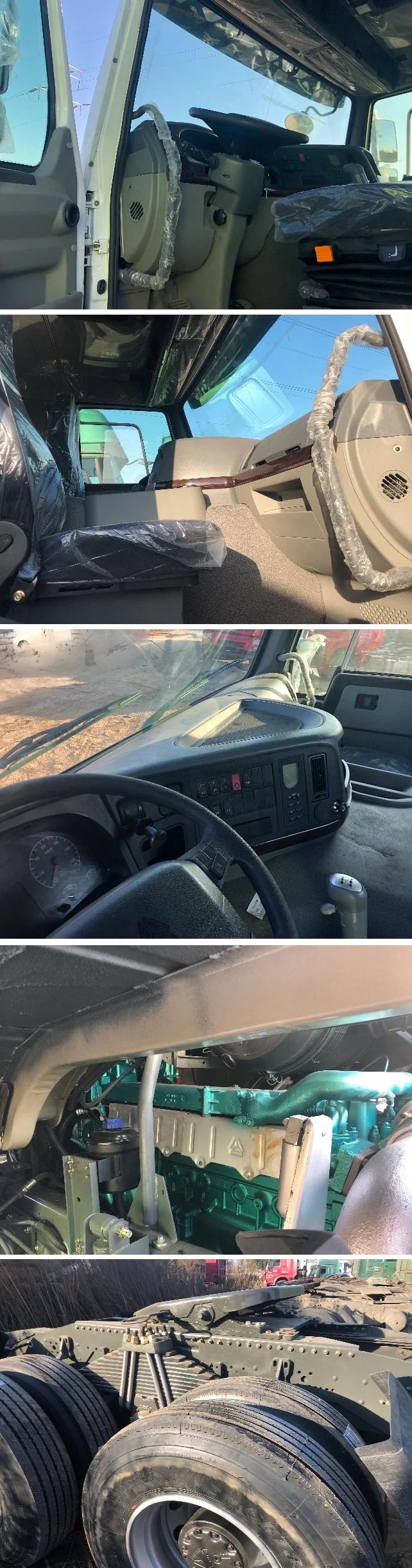 Directly Supplier Used Sinotruk HOWO Heavy Duty 6*4 371HP/375HP Tractor Truck for Sale