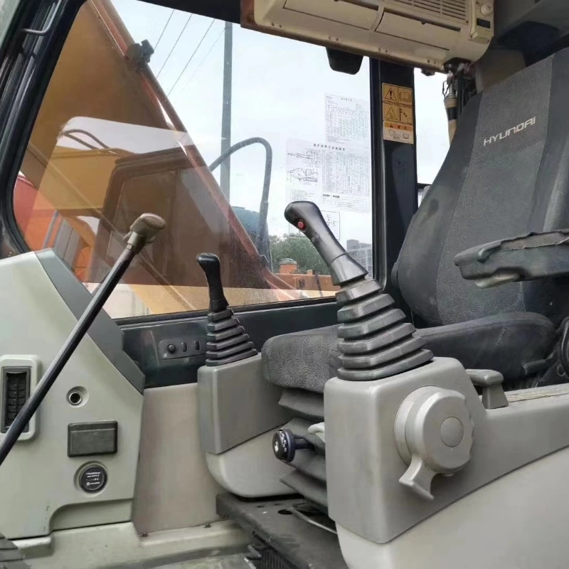 Second Hand Hyundai Hydraulic Excavator Used Original Machinery
