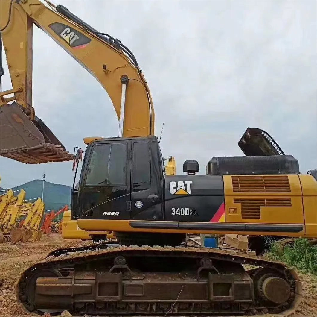 Second-Hand Cat340 Construction Equipment Crawler Excavator for Sale