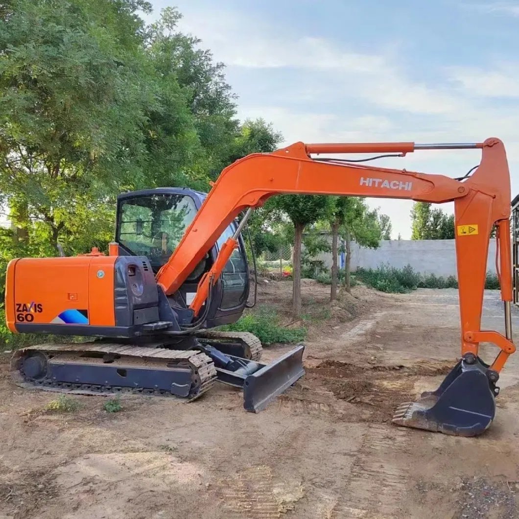 Buy Used Hitachi 60 Crawler Excavator Price 6 Ton Hydraulic Excavator