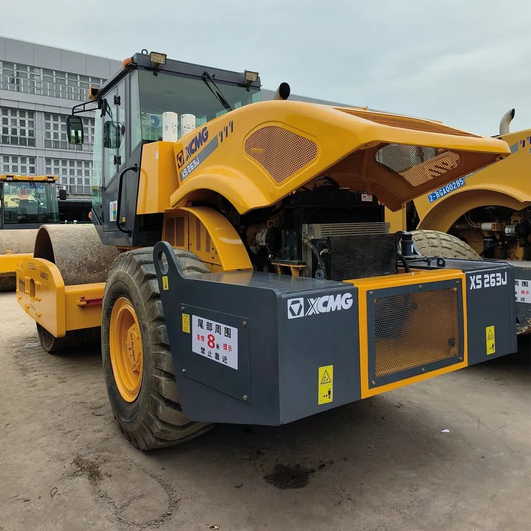 Xs263j Factory Vibratory Tandem Asphalt Diesel Hydraulic Compactor 26t Single Double Drum Road Roller for Sale