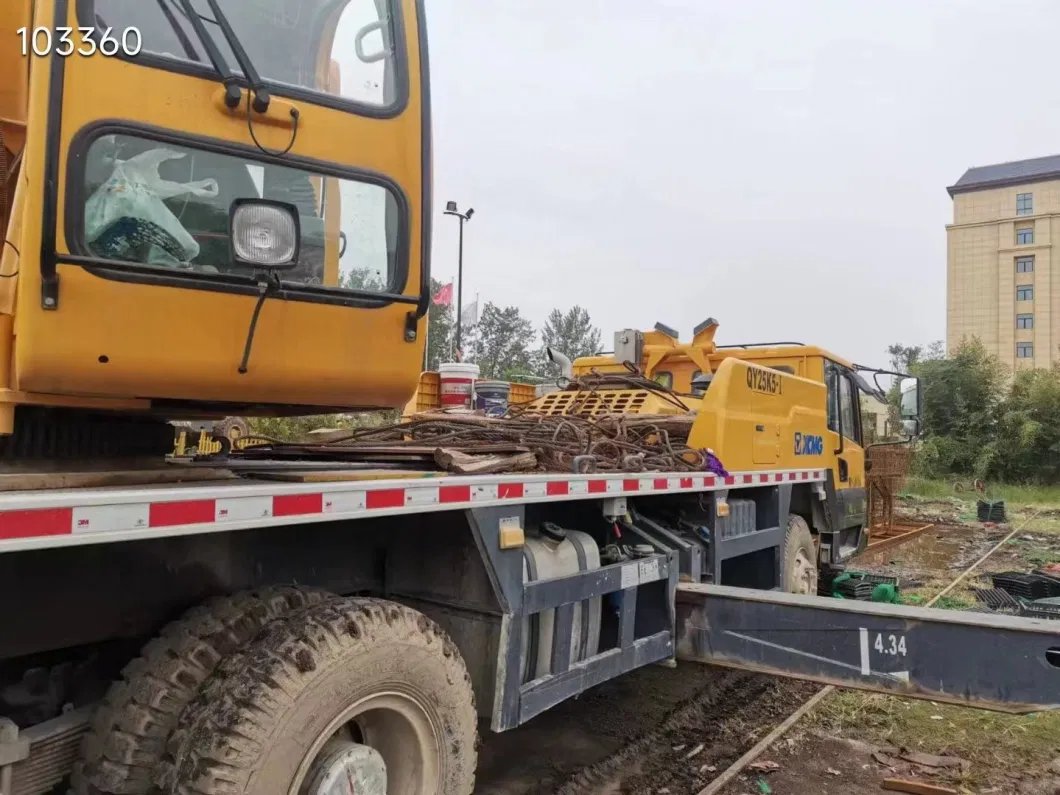 2019 Xg 25ton Engineering Construction Machinery Mobile Crane Truck Crane
