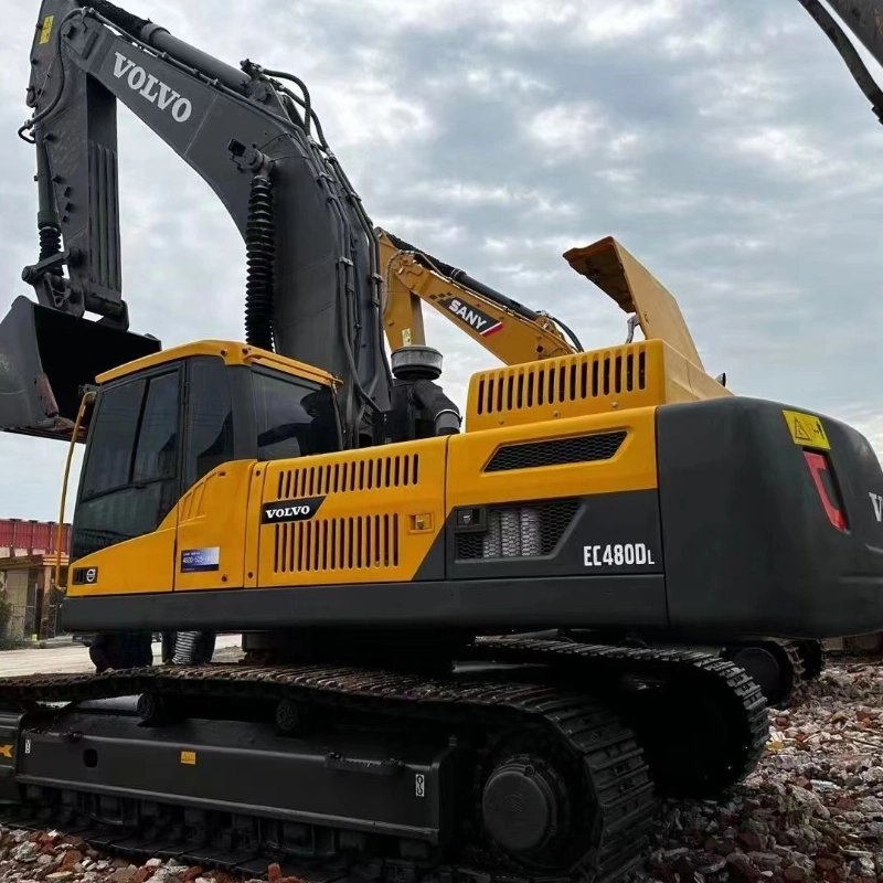 Used Volvo 480 Construction Equipment Excavator for Sale at Low Prices