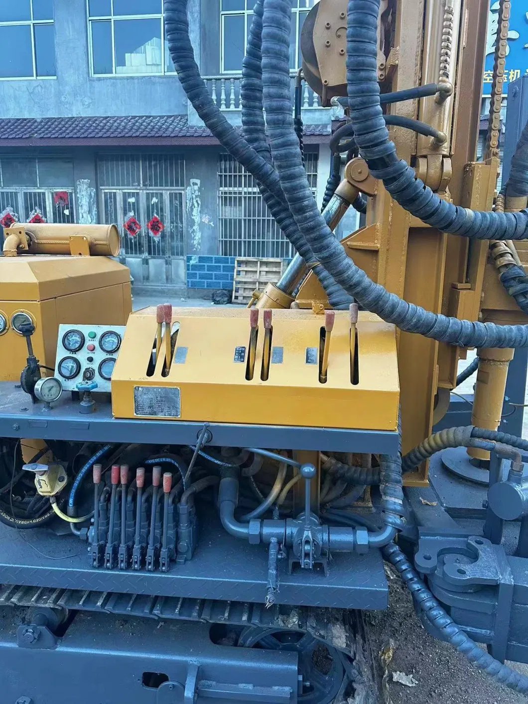 Well-Maintained Used Sanys 200 Rotary Drilling Rig Equipment Pilling Construction Machine for Sale