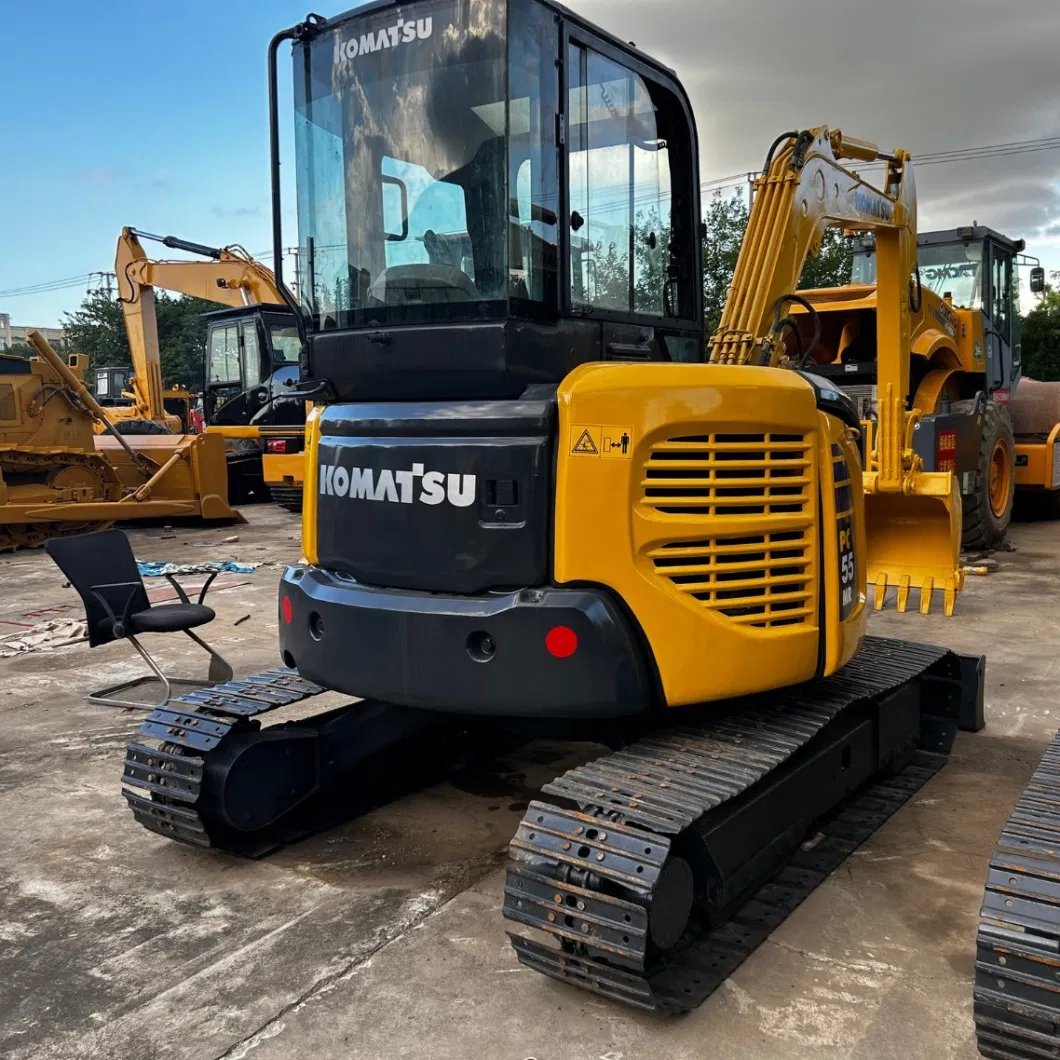 Low Sale of Used Excavator Komatsu PC55 Working Condition Perfect Price Cheap