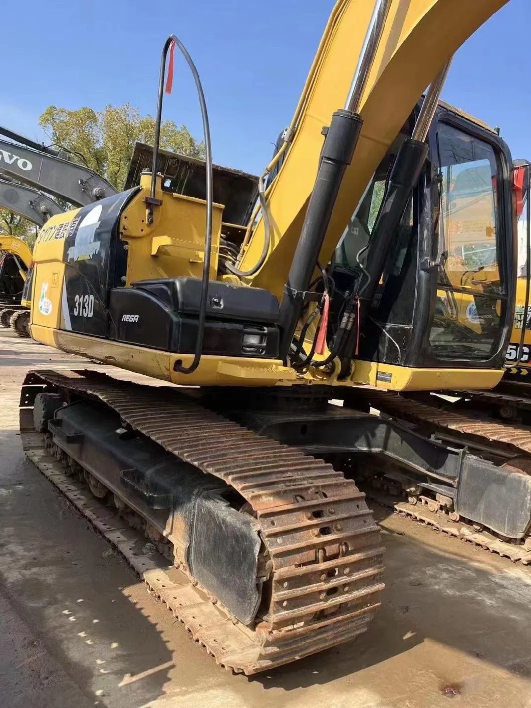 Second-Hand Construction Machinery Crawler Excavator Cat313 Large Used Excavator