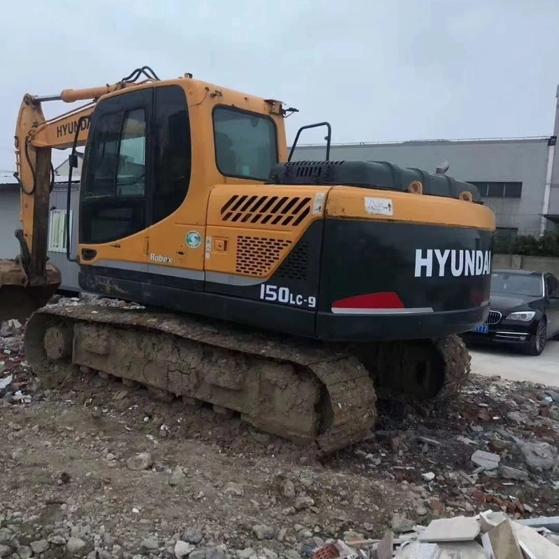 Second Hand Hyundai Hydraulic Excavator Used Original Machinery