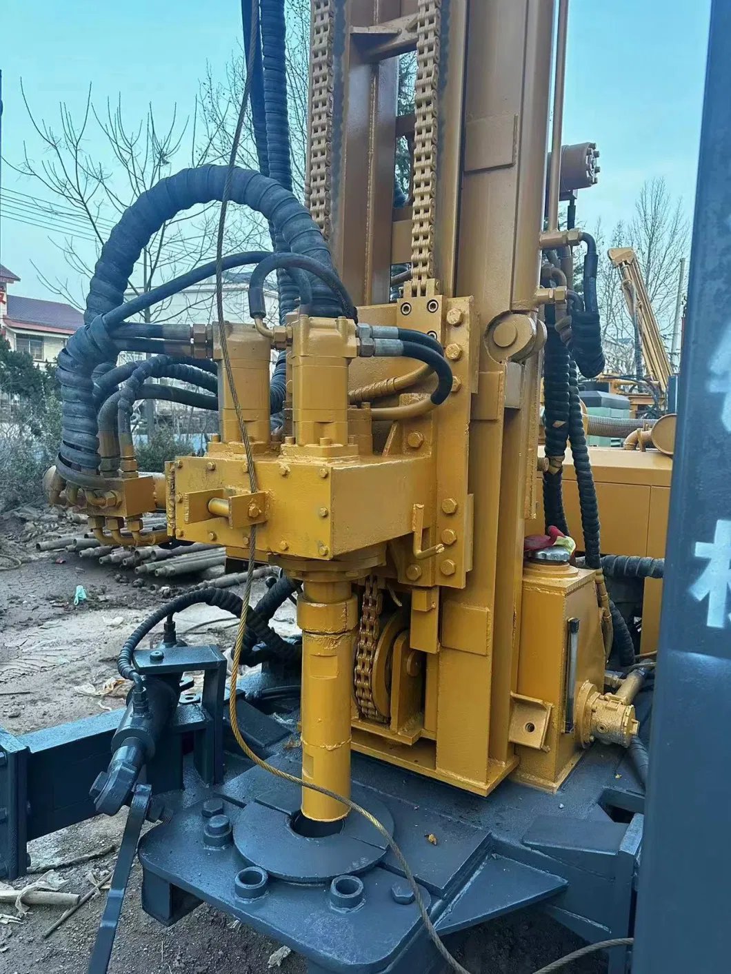 Well-Maintained Used Sanys 200 Rotary Drilling Rig Equipment Pilling Construction Machine for Sale