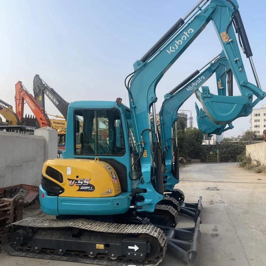 Factory Free Shipping Mini Excavator CE/EPA Kubota Digger 3.5ton 2.5 Ton 2 Ton 3 Ton Small Excavadora Used Digger