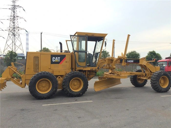 Used Caterpillar 140 Motor Grader Second Hand Cat 140h Grader with Ripper, Also Available 140g 14G 140K 12h