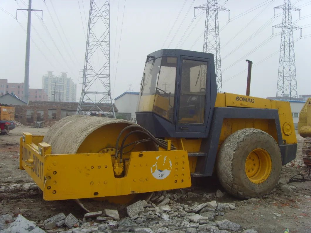 Used Compactor Bomag Bw217D Bw225D Bw219 Single Drum Road Roller for Sale