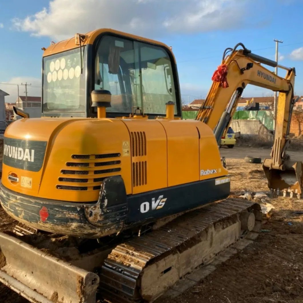 CE High Performance Hyundai 60 Used Excavator for Sale
