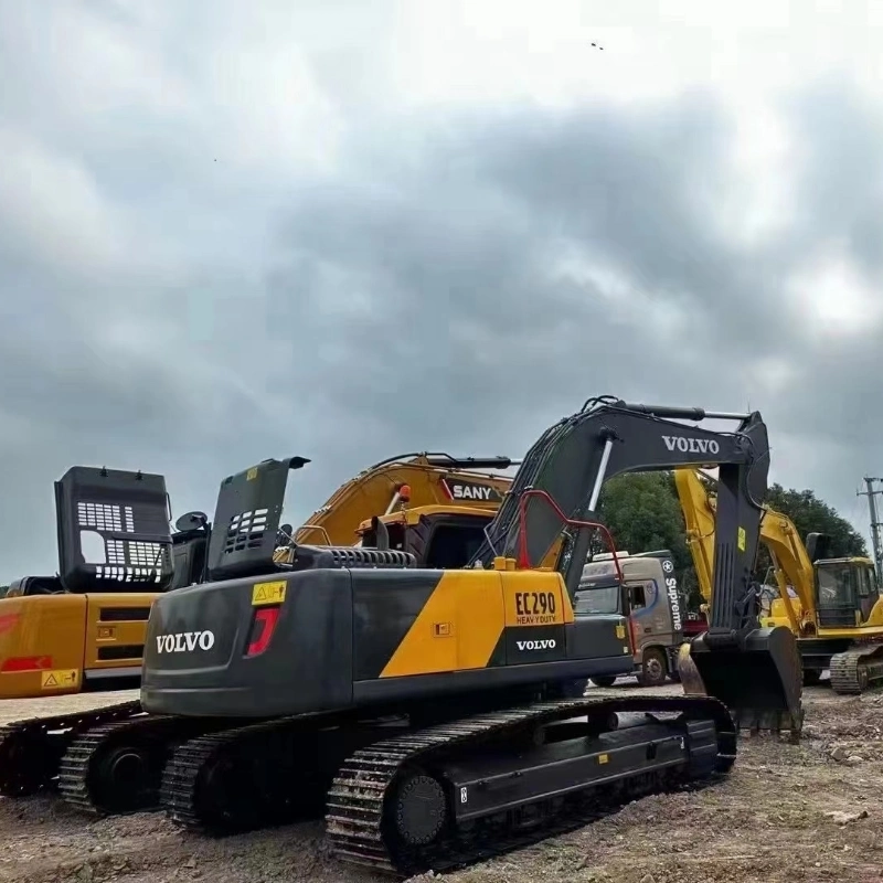 Nice Condition Original Design Used Excavator Volvo 290 Used Korea Construction Machine