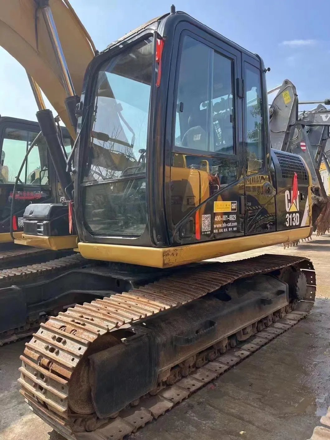 Second-Hand Construction Machinery Crawler Excavator Cat313 Large Used Excavator
