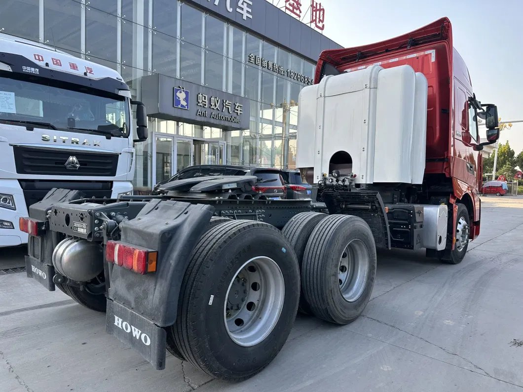 Used HOWO T7h CNG Tractor 430 HP Sold in Uzbekistan Using Howot7h CNG Sold at Low Price