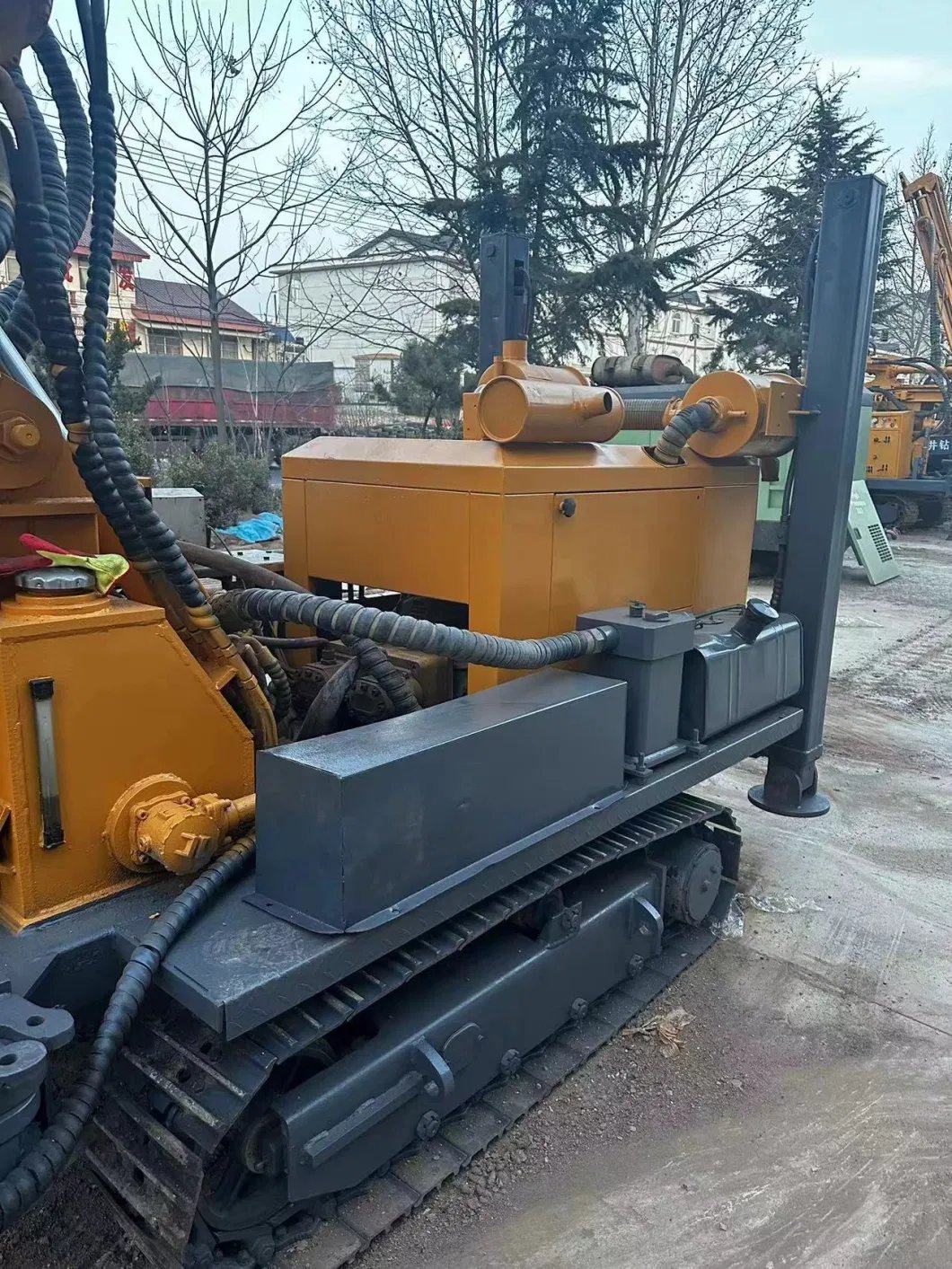 Well-Maintained Used Sanys 200 Rotary Drilling Rig Equipment Pilling Construction Machine for Sale