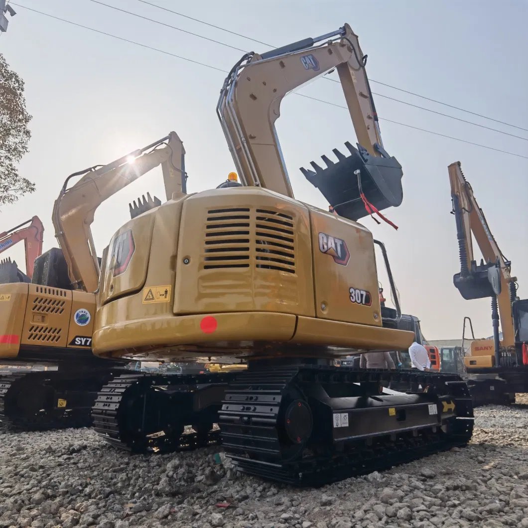 Used Garden Digge Cat Mini Excavator 7 Ton Second-Hand Cat 307 Crawler Excavator
