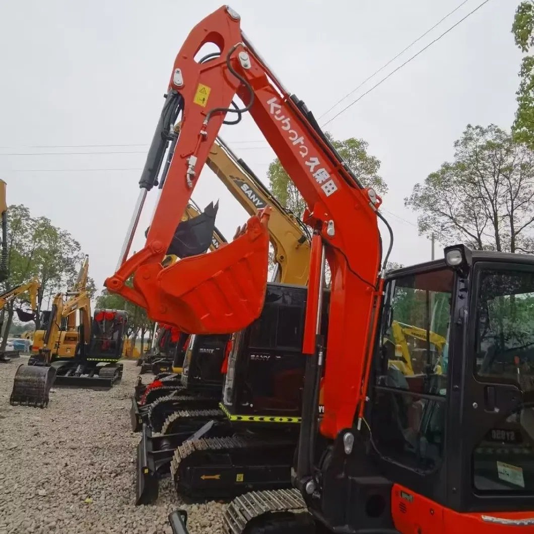 Used Kubota 165 Excavator Original Japanese Mini Excavator 6 Ton Mini Used Excavator