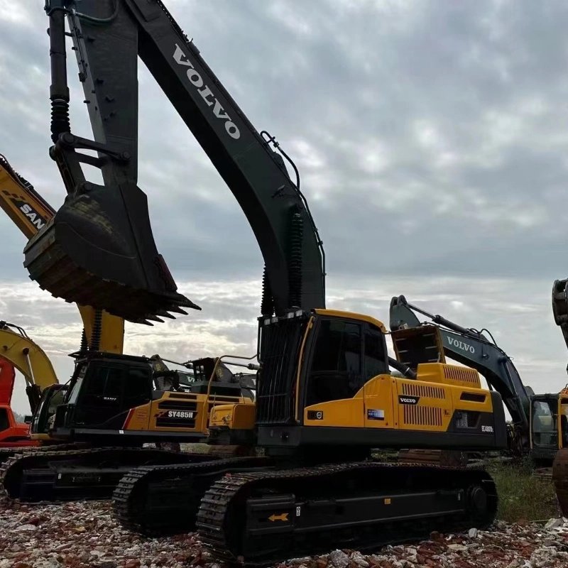 Used Volvo 480 Construction Equipment Excavator for Sale at Low Prices