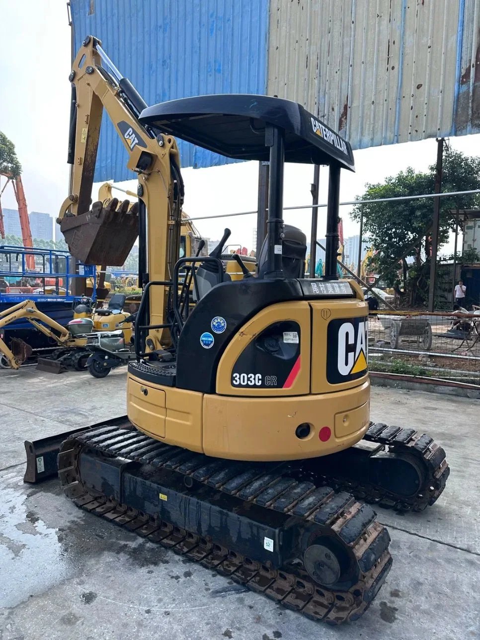2018 Years Used Cat Caterpillar 303c Crawler Excavator 304c Machinery 3 Tons Cheap Price Good Condition 306D 307e 308b Mini Digger Cat 303c Excavator
