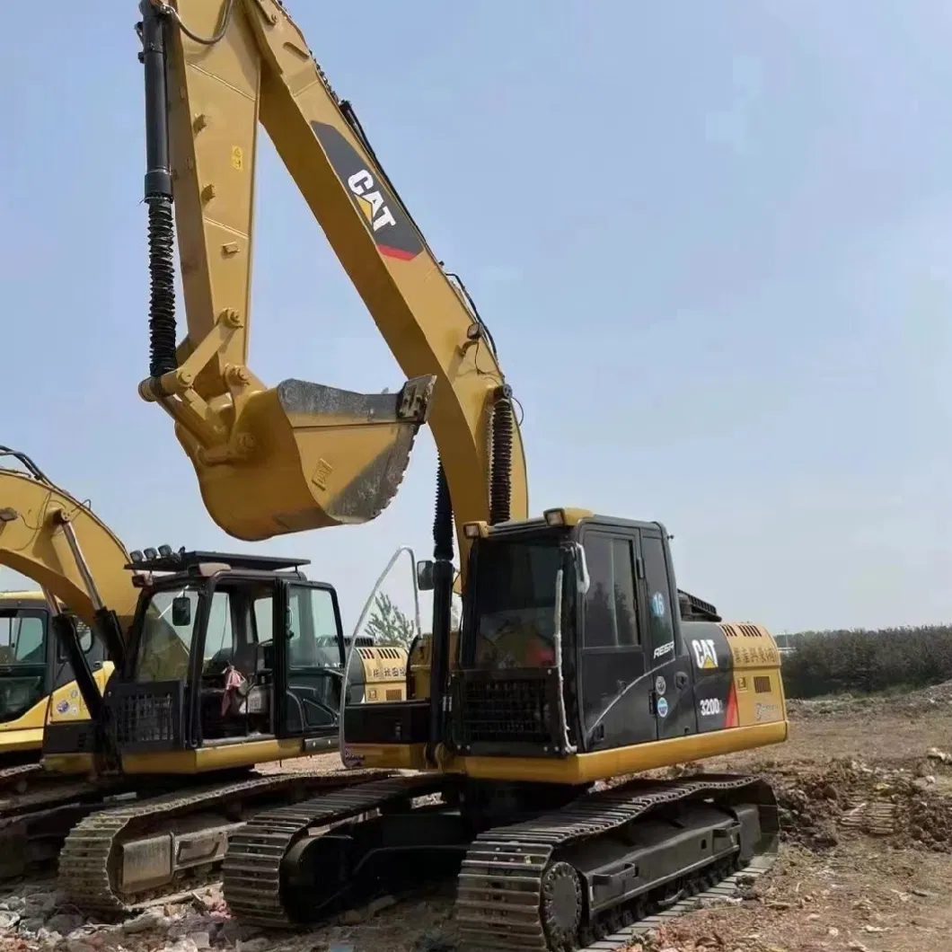Used Excavator Cat 320 Caterpillar Second Hand Excavator Cat 320d Caterpillar in Good Original Condition
