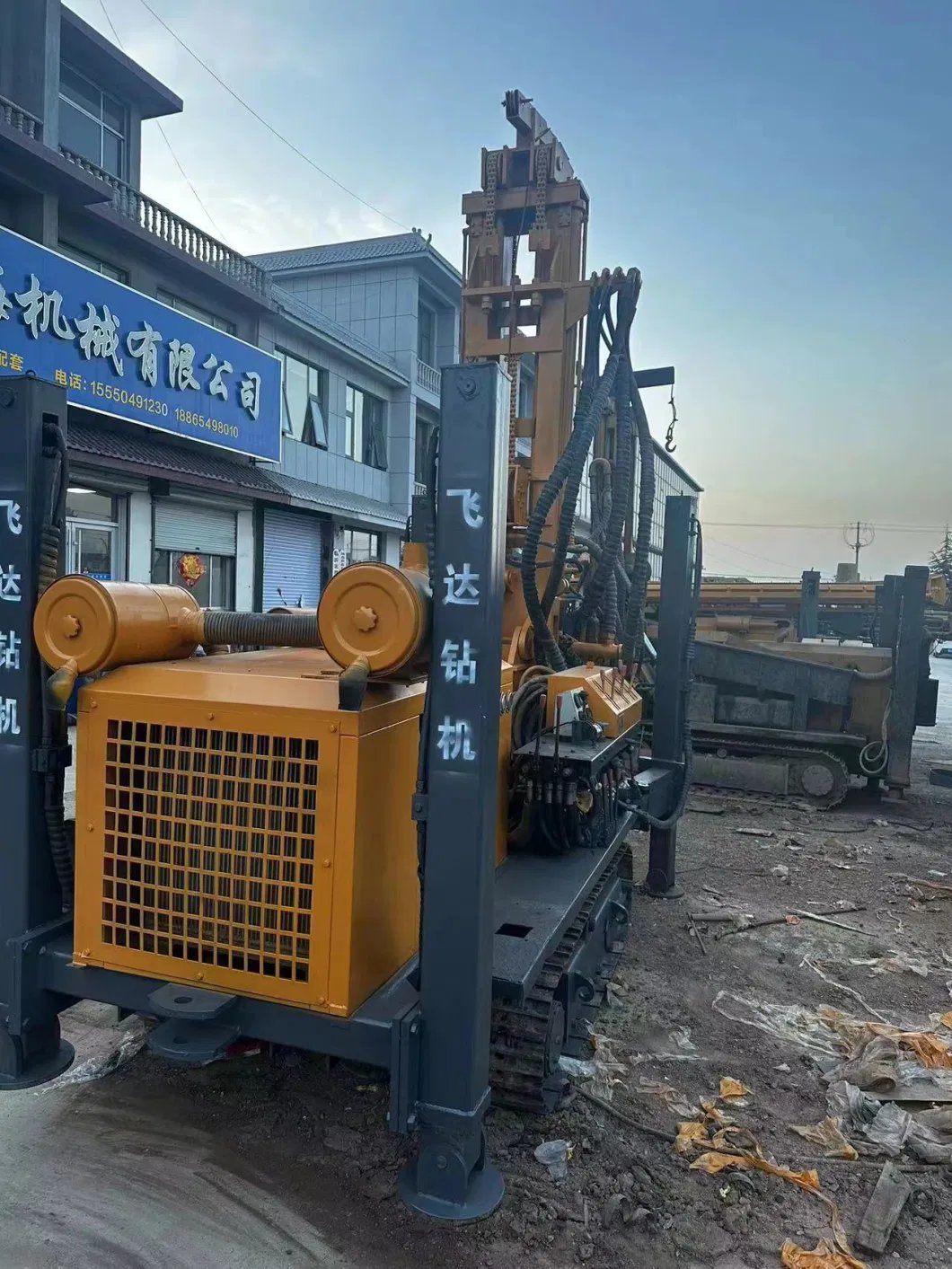 Well-Maintained Used Sanys 200 Rotary Drilling Rig Equipment Pilling Construction Machine for Sale