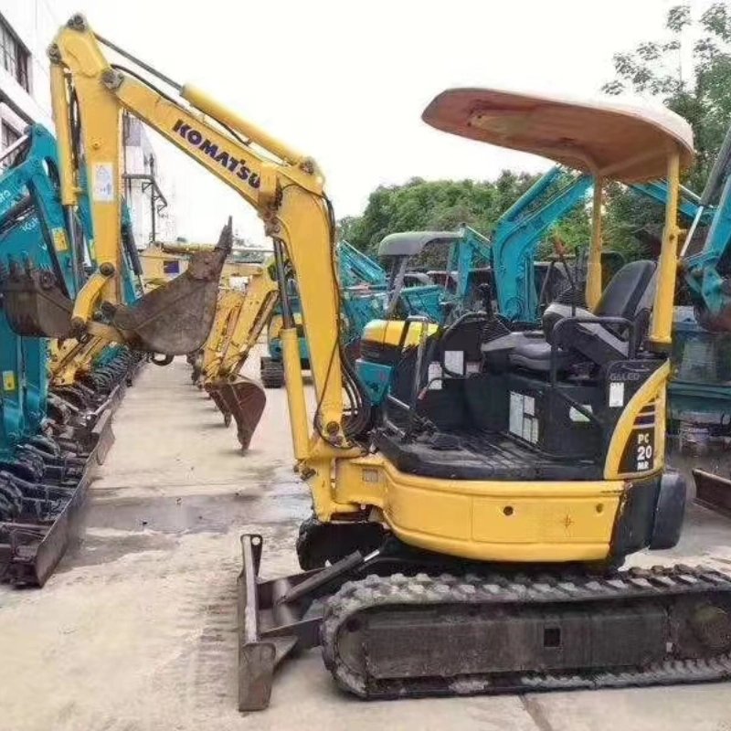 High Quality Japanese Used Excavator Komatsu 20 for Sale at Low Price