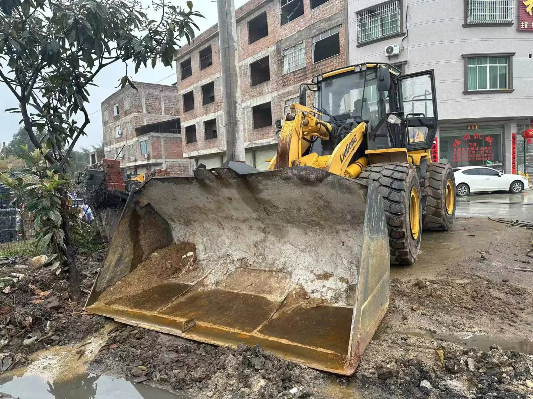 Original Liulongclg870h Wheel Loader High Performance Real Car Suitable The Construction Site