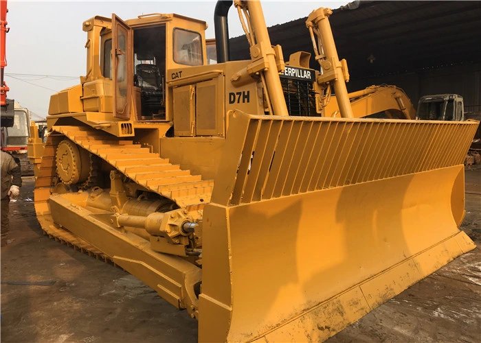 Japan Made Used Cat D7h Crawler Bulldozer with Ripper Secondhand Cat D7g D6g Dozer