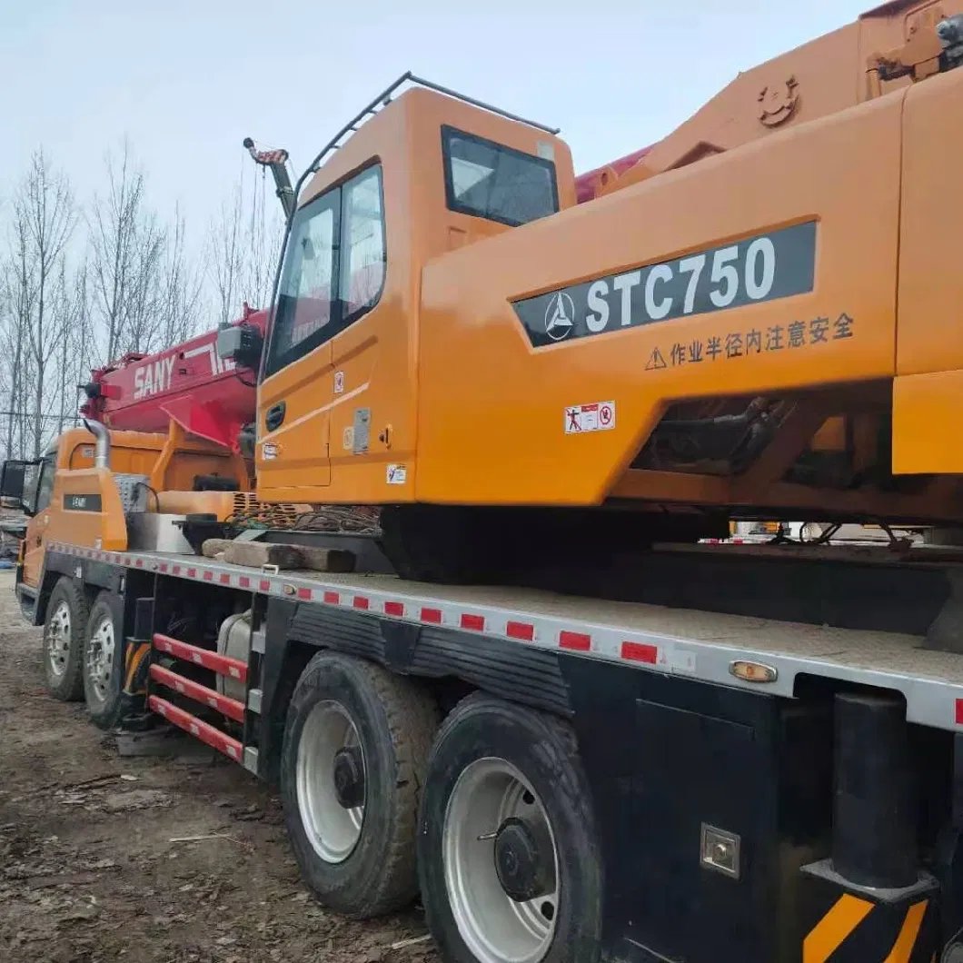 Used Sanyy Stc750 75 Ton Truck Crane in Best Condition for Sale