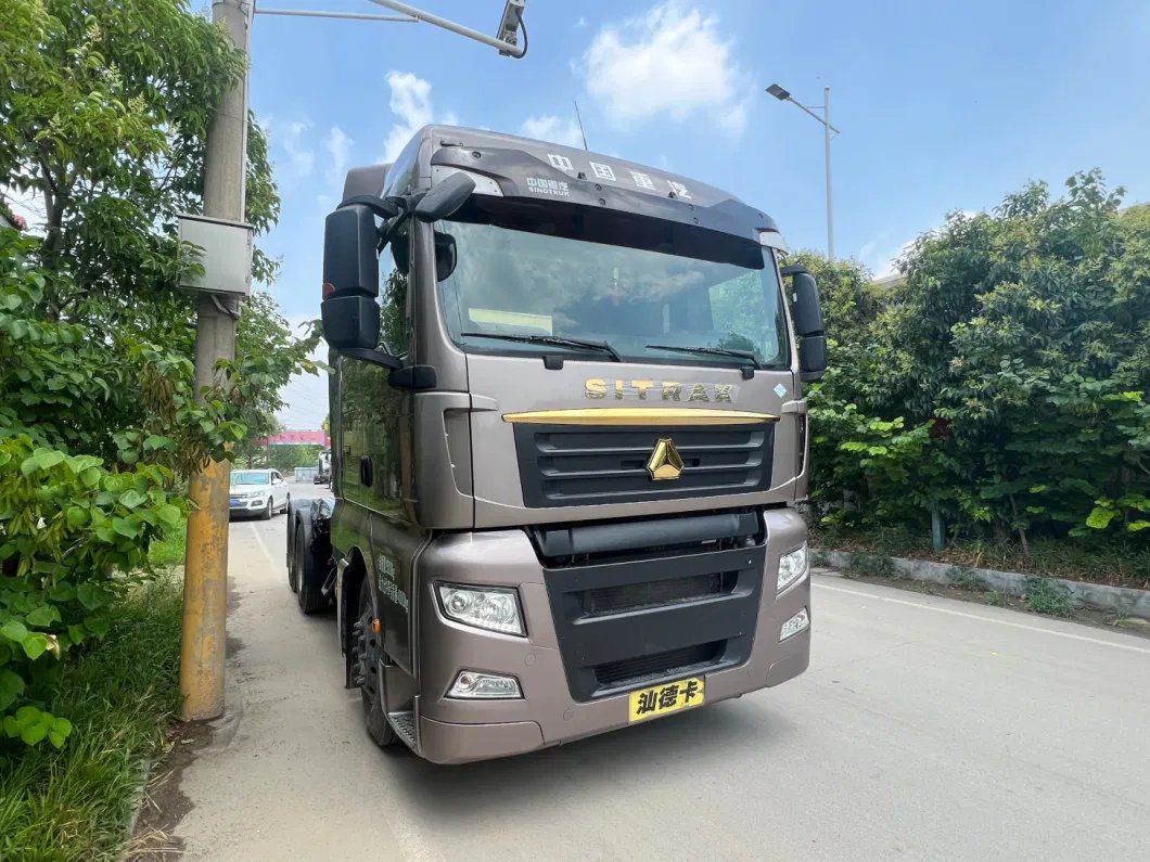 Sinotruck CNG Used 430HP 540 HP Sinotruk HOWO Sitrak T7h Camc CNG Tractor Truck Head 6X4 Used CNG Euro 5 Tractor Trucks