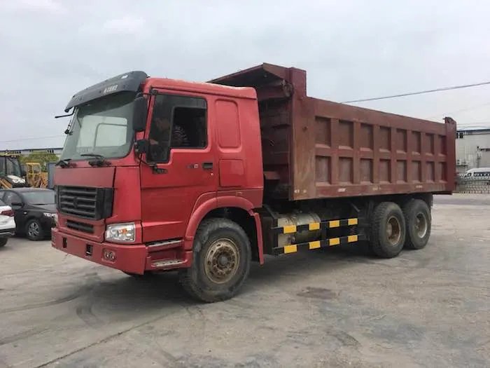 Second Hand Used China HOWO Sinotruk Dump Truck for Heavy Tipper