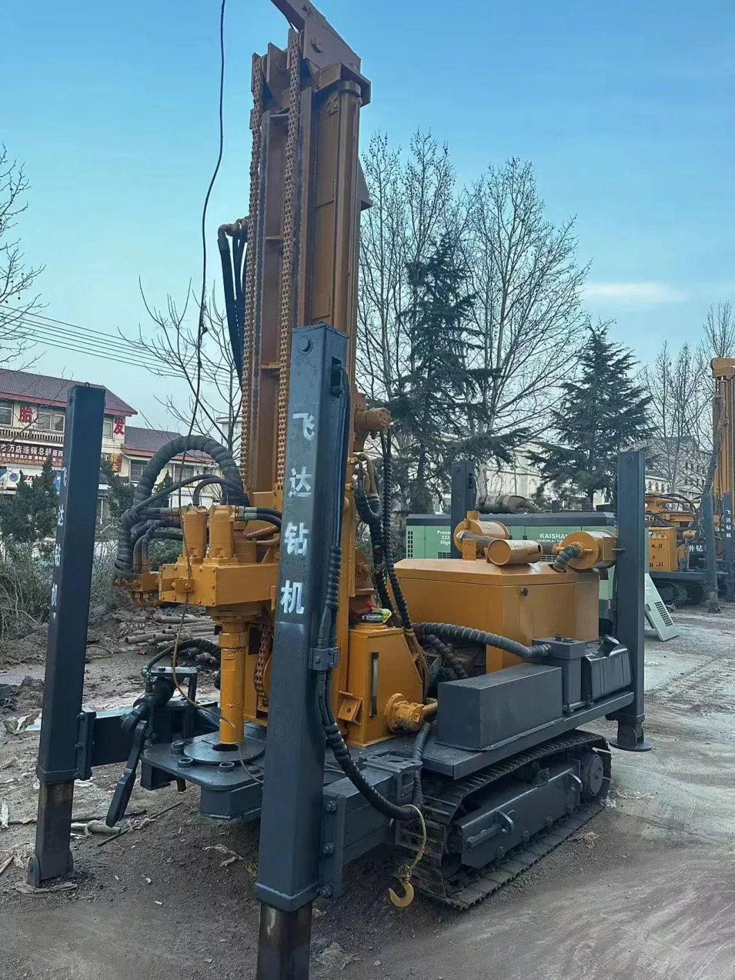 Well-Maintained Used Sanys 200 Rotary Drilling Rig Equipment Pilling Construction Machine for Sale