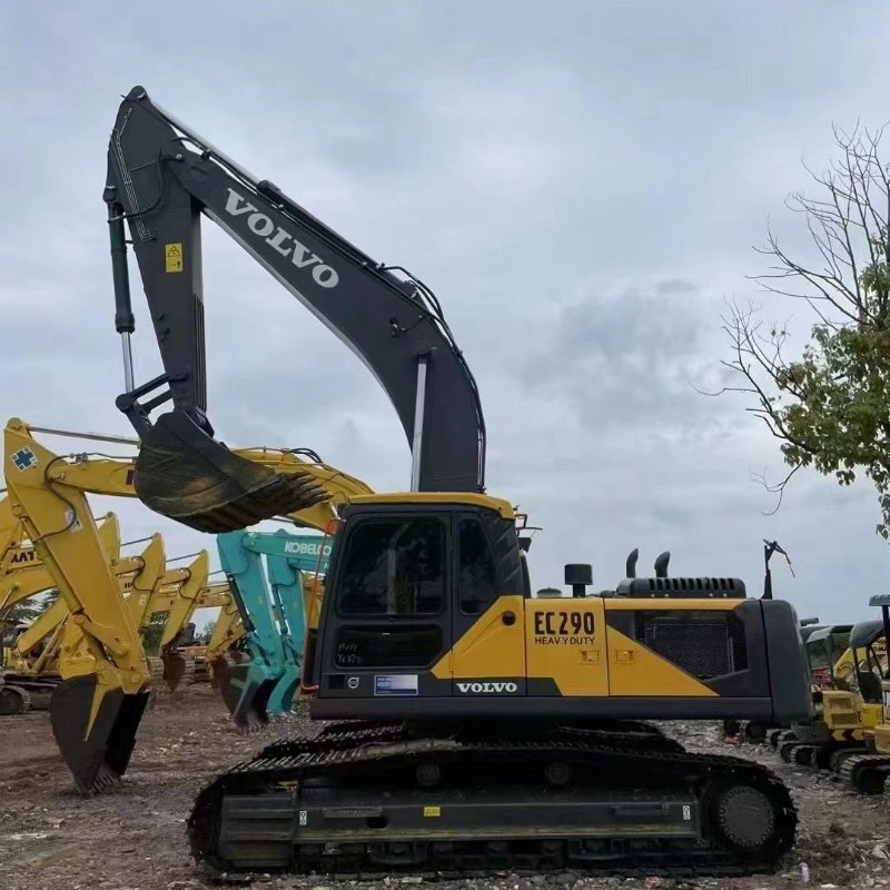 Nice Condition Original Design Used Excavator Volvo 290 Used Korea Construction Machine