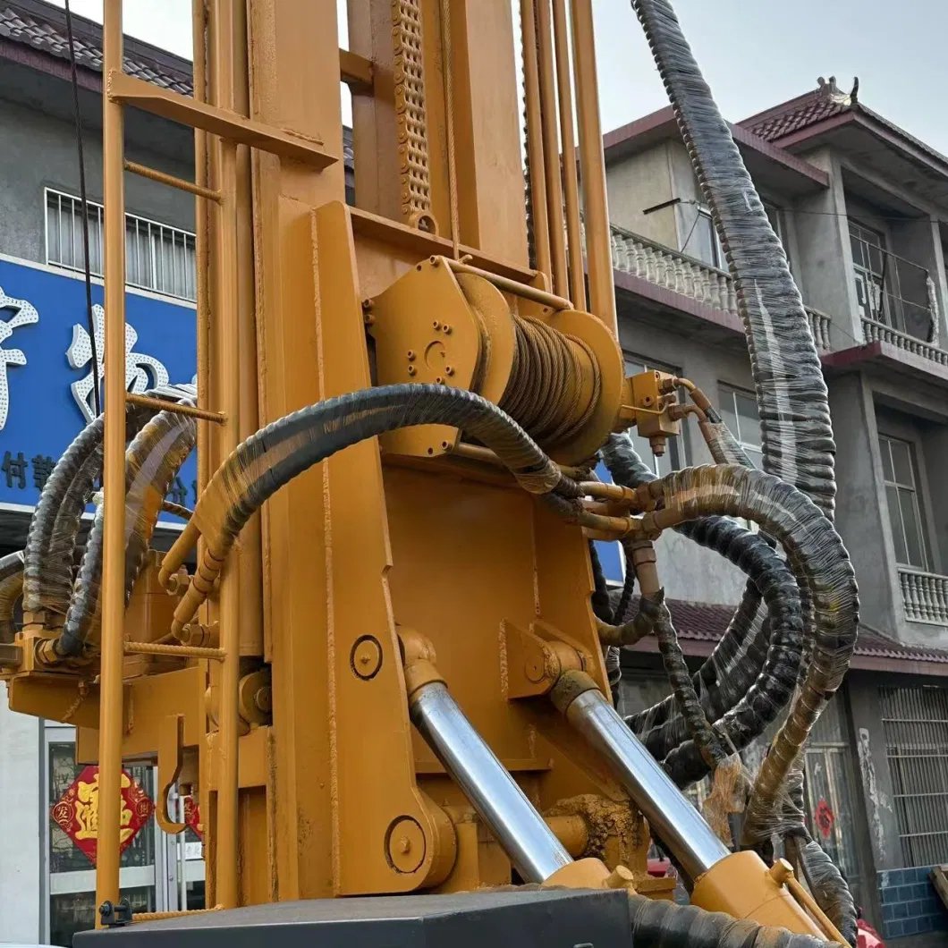 2023 Truck Mounted Water Well Borehole Drilling Rig with Lowest Price Fy350 Secondhand Machinery