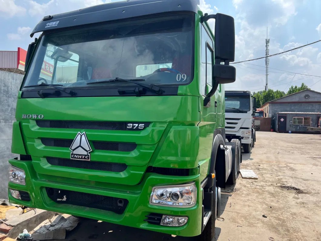 New Sinotruk HOWO 420 HP Euro 2 Manual 6X4 Diesel Head Used Tractor Truck