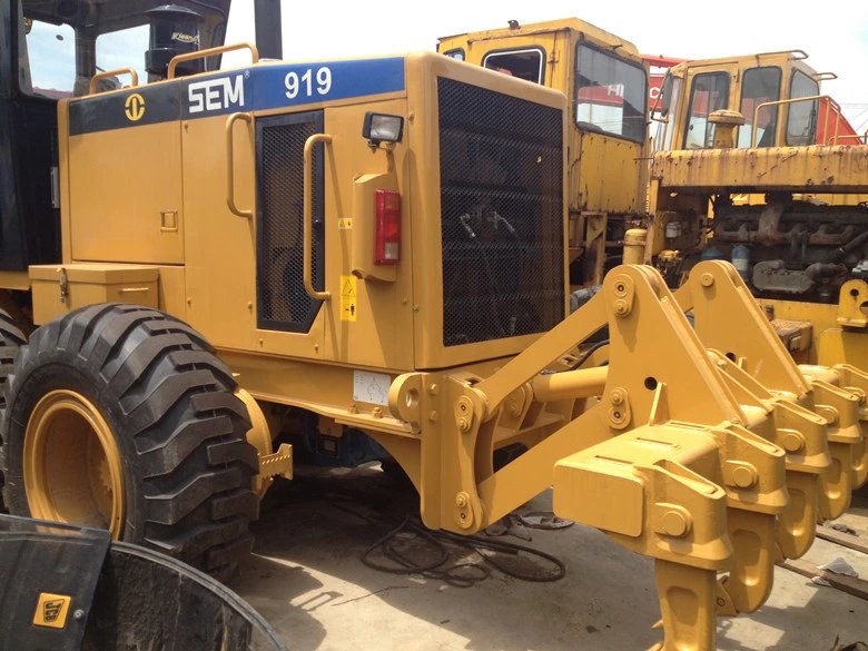 Used/New Road Machine 190HP Motor Grader Sem919 with Ripper and Blade