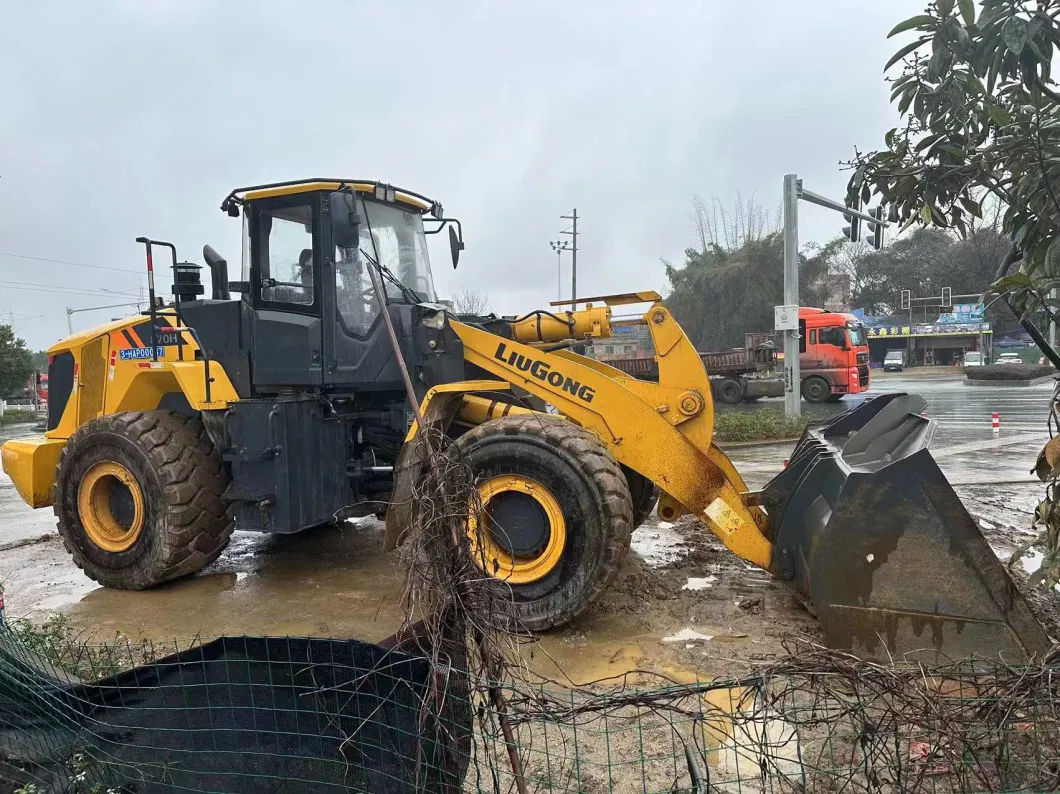 Original Liulongclg870h Wheel Loader High Performance Real Car Suitable The Construction Site