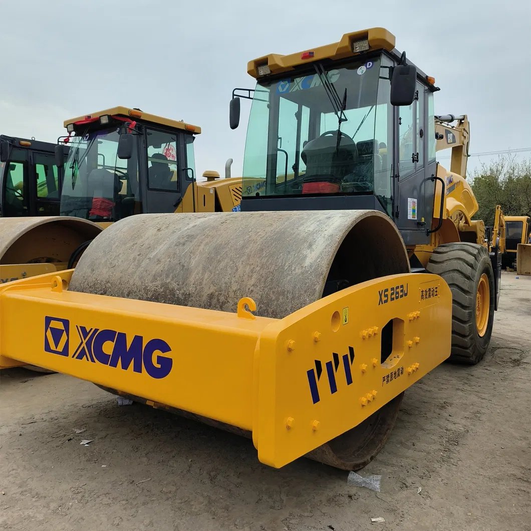 Xs263j Factory Vibratory Tandem Asphalt Diesel Hydraulic Compactor 26t Single Double Drum Road Roller for Sale