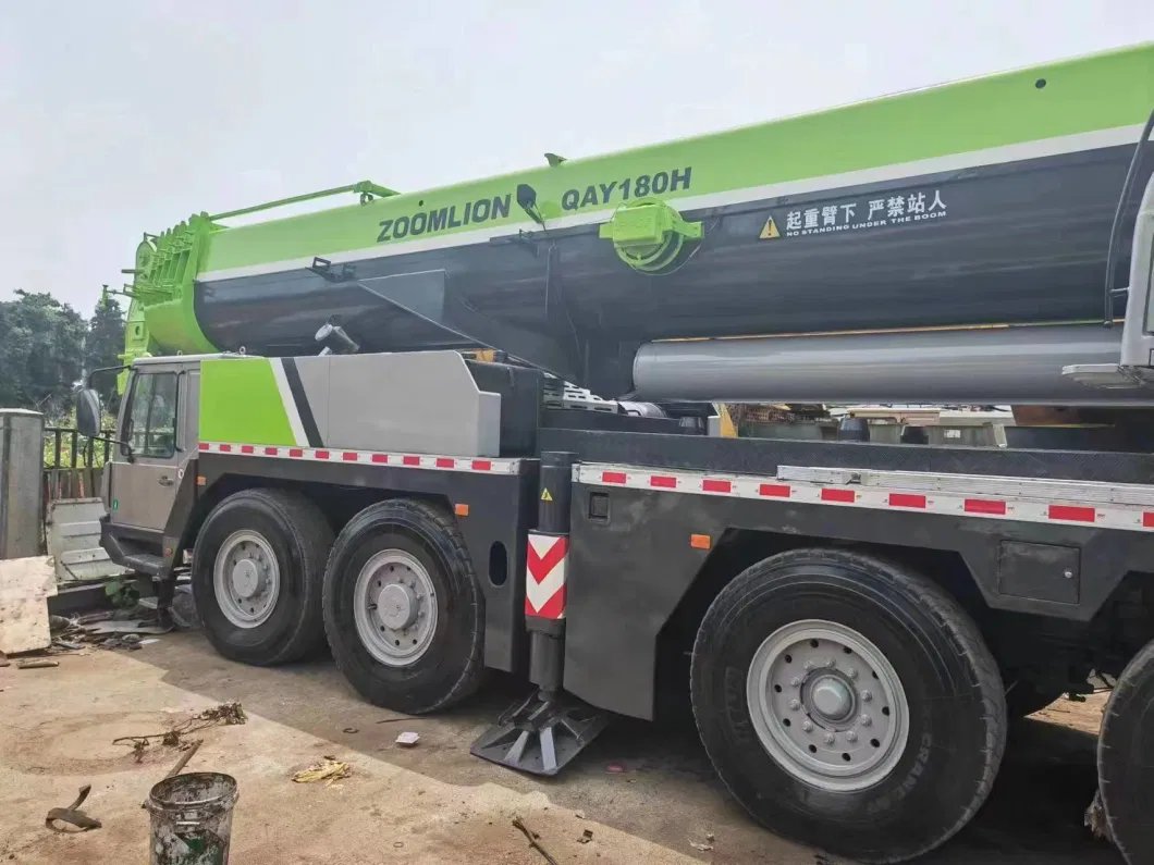 2010 Renovated Condition Zoomlion 180ton Mobile Crane Hydraulic Truck Crane All Terrain Hydraulic Mobile Crane Superlifte Crane