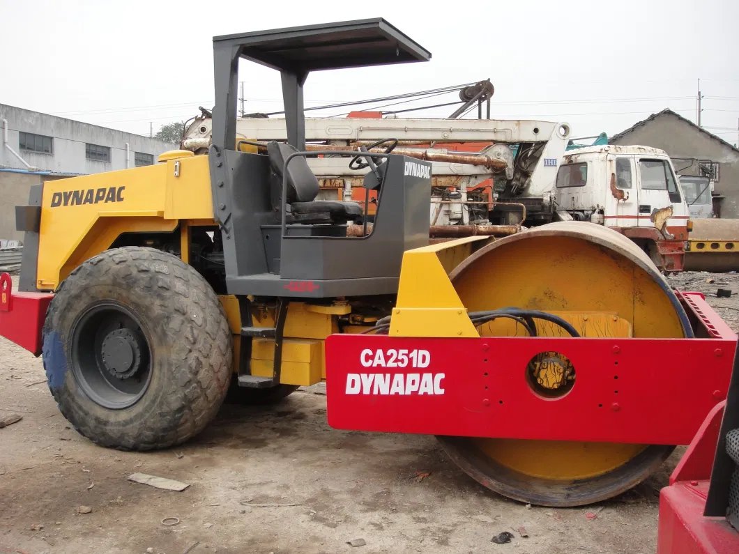 Used/Secondhand Dynapac Ca251d Road Roler with Good Condition in Low Price