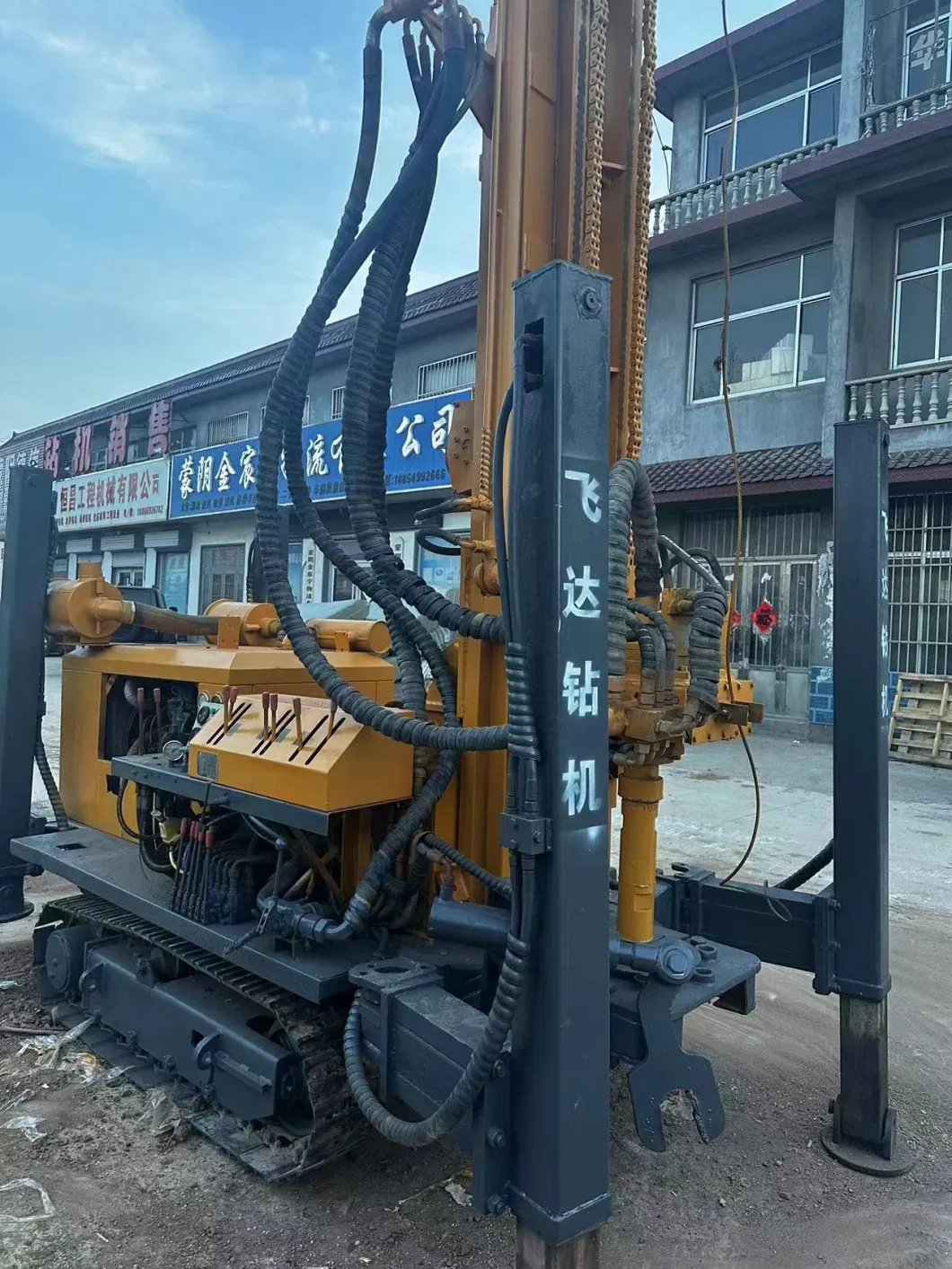 Well-Maintained Used Sanys 200 Rotary Drilling Rig Equipment Pilling Construction Machine for Sale